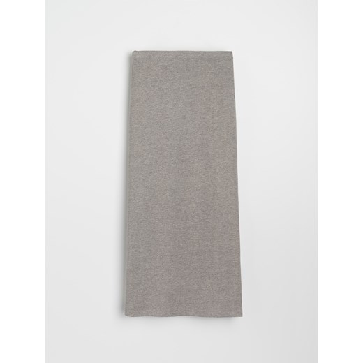 Sinsay - Spódnica midi z gumką w pasie - szary Sinsay XL Sinsay