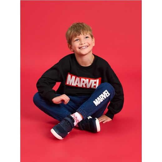 Sinsay - Spodnie Marvel - granatowy - id: 189FC-59J - marki Sinsay - 186252005 Sinsay - Spodnie Marvel - granatowy ze sklepu Sinsay w kategorii Spodnie chłopięce - zdjęcie 186252005