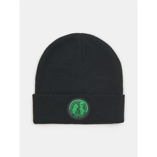 Sinsay - Czapka beanie Rick & Morty - czarny - id: 240EL-99X - marki Sinsay - 186252019 Sinsay - Czapka beanie Rick & Morty - czarny ze sklepu Sinsay w kategorii Czapki zimowe męskie - zdjęcie 186252019