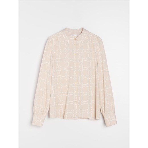 Sinsay - Koszula ze wzorem - kremowy Sinsay XXL Sinsay