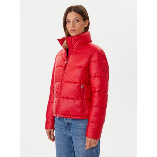 JOOP! Jeans Kurtka zimowa 10020323 30048933 Czerwony Regular Fit ze sklepu MODIVO w kategorii Kurtki damskie - zdjęcie 186252528