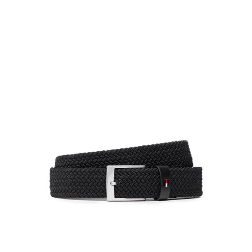 Tommy Hilfiger Pasek Męski Adan Elastic 3.5 AM0AM09406 Czarny ze sklepu MODIVO w kategorii Paski męskie - zdjęcie 186252536
