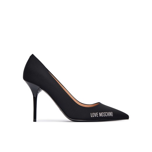 LOVE MOSCHINO Szpilki JA10299G0NIM0000 Czarny ze sklepu MODIVO w kategorii Czółenka - zdjęcie 186252557