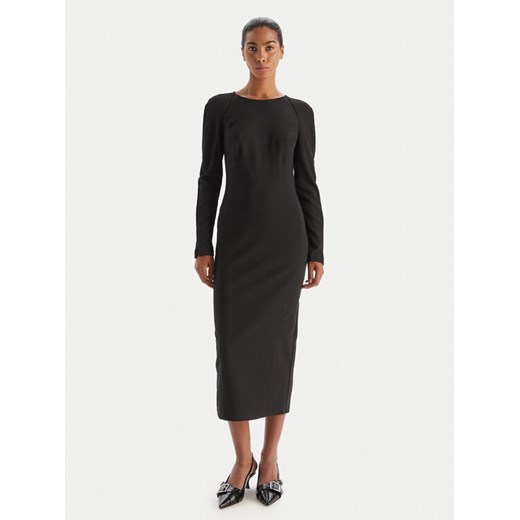 PINKO Sukienka koktajlowa 105670 A2QV Z99 Czarny Regular Fit ze sklepu MODIVO w kategorii Sukienki - zdjęcie 186252598