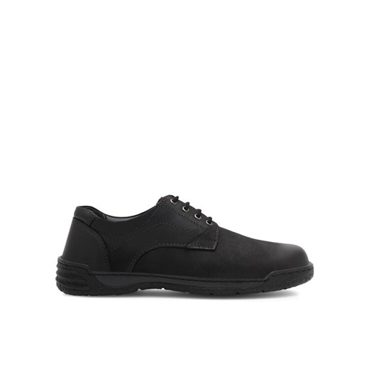 Go Soft Półbuty LUGO-01 Czarny ze sklepu MODIVO w kategorii Półbuty męskie - zdjęcie 186252599