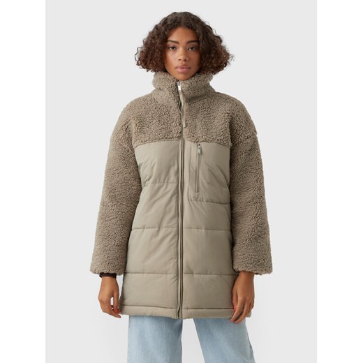 Vero Moda Płaszcz przejściowy Edith 10267692 Beżowy Relaxed Fit ze sklepu MODIVO w kategorii Płaszcze damskie - zdjęcie 186252625