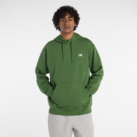 Bluza męska New Balance MT41511DAE – zielona ze sklepu New Balance Poland w kategorii Bluzy męskie - zdjęcie 186254469