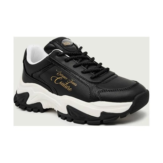 Versace Jeans Couture Sneakersy FONDO HIKER DIS. SV6 | z dodatkiem skóry ze sklepu Gomez Fashion Store w kategorii Buty sportowe damskie - zdjęcie 186254899