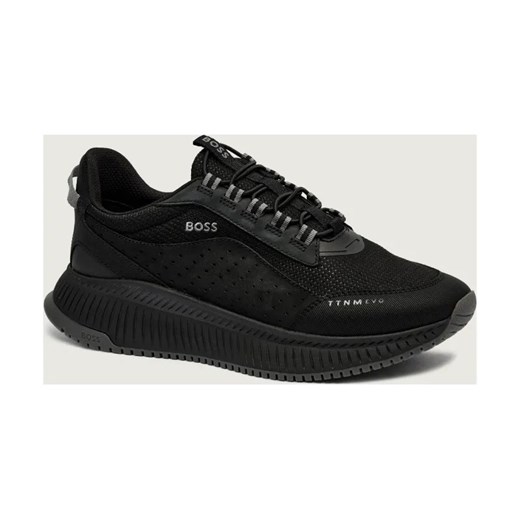BOSS BLACK Sneakersy TTNM EVO_Runn_menutp | z dodatkiem skóry ze sklepu Gomez Fashion Store w kategorii Buty sportowe męskie - zdjęcie 186254917