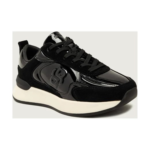 BOSS BLACK Sneakersy B Icon_Runn_sdpt | z dodatkiem skóry ze sklepu Gomez Fashion Store w kategorii Buty sportowe damskie - zdjęcie 186254925