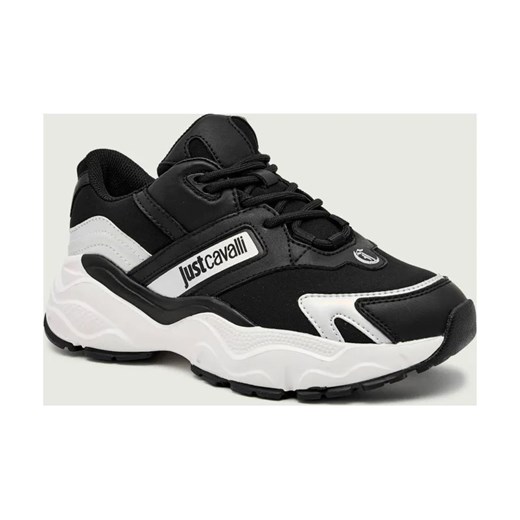 Just Cavalli Skórzane sneakersy FONDO NEW CASPER DIS. 26 ze sklepu Gomez Fashion Store w kategorii Buty sportowe damskie - zdjęcie 186254926