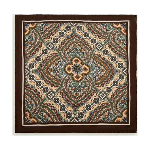 Oscar Jacobson Jedwabna poszetka Paisley ze sklepu Gomez Fashion Store w kategorii Poszetki i butonierki - zdjęcie 186254929