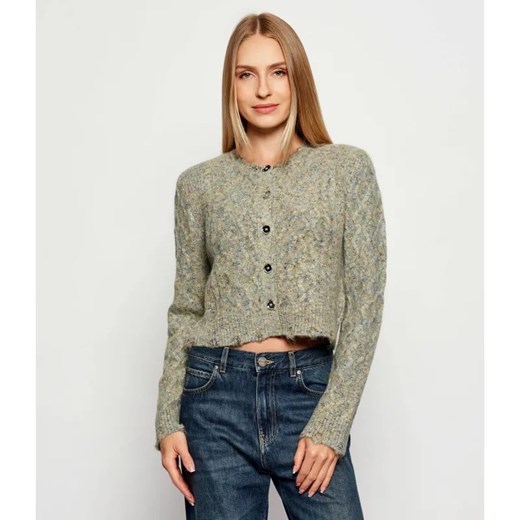 Pinko Kardigan WALKING IN MEMPHIS | Cropped Fit ze sklepu Gomez Fashion Store w kategorii Swetry damskie - zdjęcie 186255015