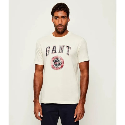 Gant T-shirt GRAPHIC | Regular Fit ze sklepu Gomez Fashion Store w kategorii T-shirty męskie - zdjęcie 186255066