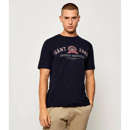 Gant T-shirt GRAPHIC | Regular Fit ze sklepu Gomez Fashion Store w kategorii T-shirty męskie - zdjęcie 186255086