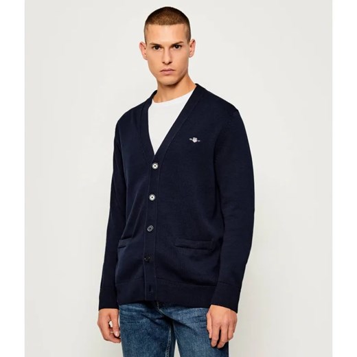 Gant Kardigan | Regular Fit ze sklepu Gomez Fashion Store w kategorii Swetry męskie - zdjęcie 186255095