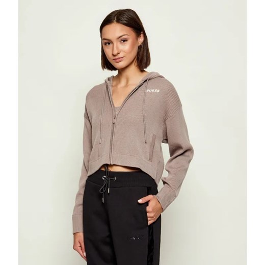 GUESS ACTIVE Sweter FLAMINIA | Cropped Fit | z dodatkiem wełny ze sklepu Gomez Fashion Store w kategorii Swetry damskie - zdjęcie 186255096