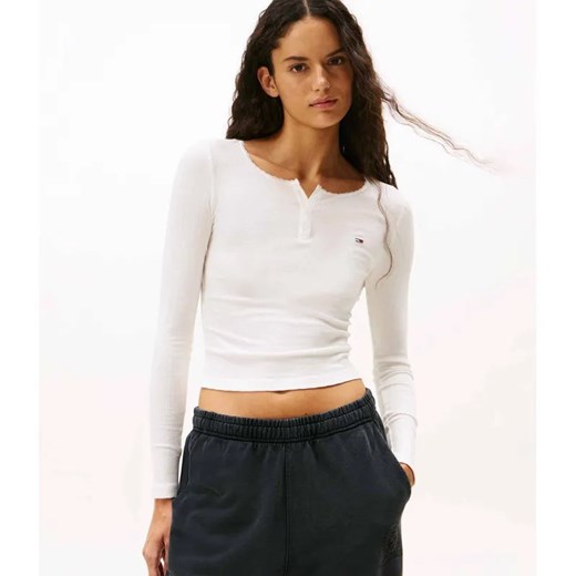 Tommy Jeans Bluzka | Slim Fit ze sklepu Gomez Fashion Store w kategorii Bluzki damskie - zdjęcie 186255106