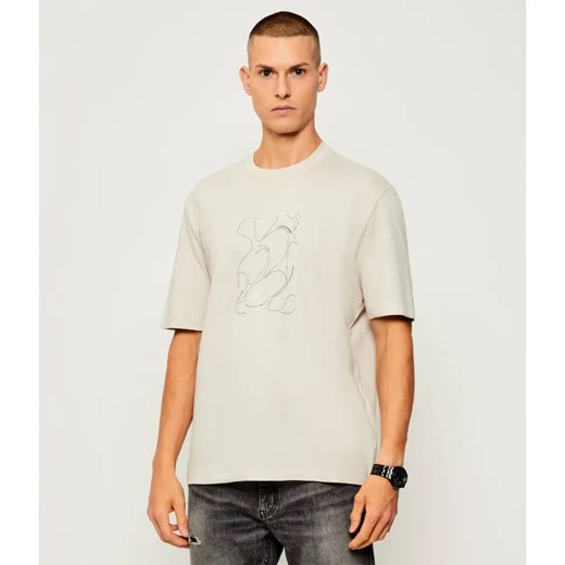 Armani Exchange T-shirt | Regular Fit ze sklepu Gomez Fashion Store w kategorii T-shirty męskie - zdjęcie 186255149
