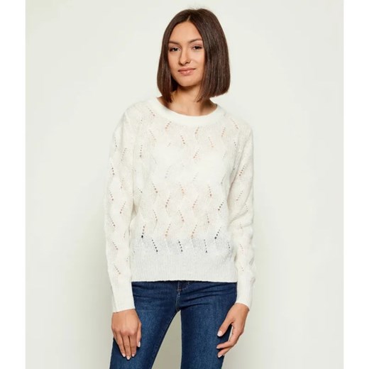Liu Jo Sweter | Regular Fit | z dodatkiem wełny ze sklepu Gomez Fashion Store w kategorii Swetry damskie - zdjęcie 186255176