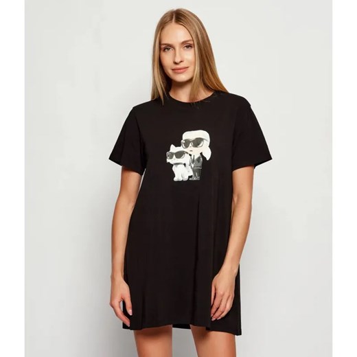 Karl Lagerfeld Koszula nocna Ikon | Relaxed fit ze sklepu Gomez Fashion Store w kategorii Koszule nocne - zdjęcie 186256456