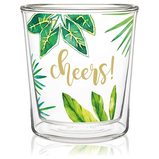 ppd Szklanka &quot;Jungle&quot; w kolorze zielonym - 300 ml ze sklepu Limango Polska w kategorii Naczynia - zdjęcie 186258369
