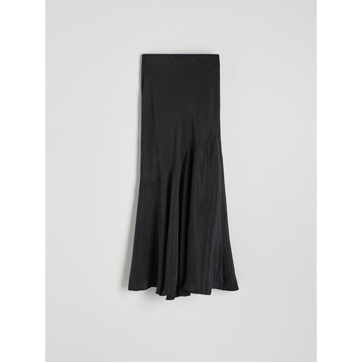 Reserved - Spódnica midi z lyocellu - czarny - id: 6750B-99X - marki Reserved - 186260016 Reserved - Spódnica midi z lyocellu - czarny ze sklepu Reserved w kategorii Spódnice - zdjęcie 186260016