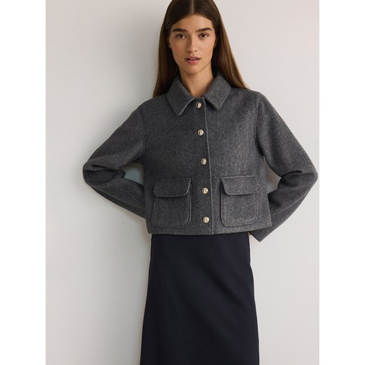 Reserved - Spódnica maxi - ciemnoszary Reserved L okazja Reserved