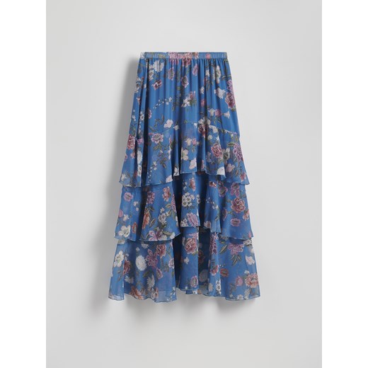 Reserved - Spódnica maxi z falbanami - wielobarwny ze sklepu Reserved w kategorii Spódnice - zdjęcie 186260295