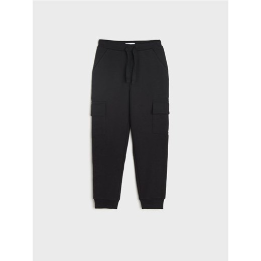 Sinsay - Spodnie dresowe jogger - czarny ze sklepu Sinsay w kategorii Spodnie chłopięce - zdjęcie 186261877