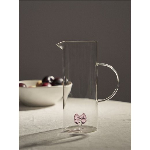 Sinsay - Dzbanek z kokardą - różowy ze sklepu Sinsay w kategorii Dzbanki i zaparzacze - zdjęcie 186261949