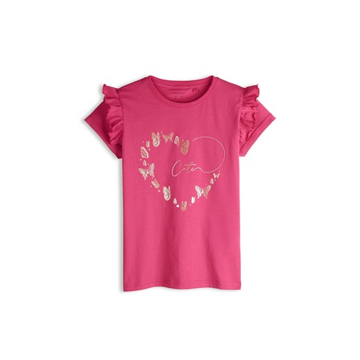 GATE Bawełniana koszulka z nadrukiem 6Y ze sklepu gateshop w kategorii Bluzki dziewczęce - zdjęcie 186264046