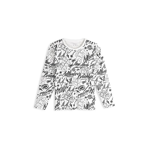 GATE Bawełniana koszulka z nadrukiem 8Y ze sklepu gateshop w kategorii T-shirty chłopięce - zdjęcie 186264076