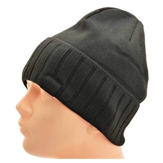 Męska Czapka Zimowa ocieplana polarem - L/XL 2MORO ST-560 kolor czarny ze sklepu Stylion w kategorii Czapki zimowe męskie - zdjęcie 186265607
