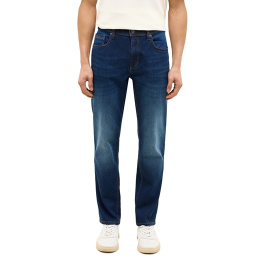Męskie Spodnie Jeansowe Mustang Style Washington Straight Denim Blue 1016335 5000 802 ze sklepu YouNeedit.pl w kategorii Jeansy męskie - zdjęcie 186266235