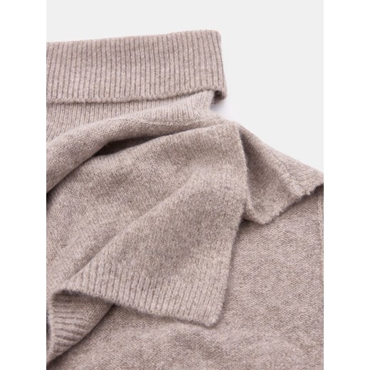 Sinsay - Golf - beżowy Sinsay One Size Sinsay