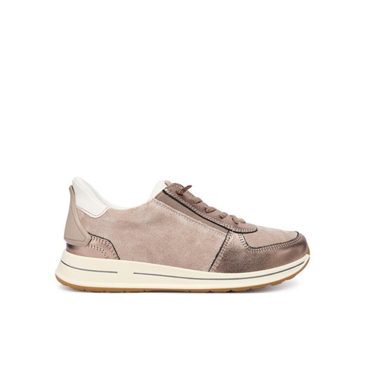 Sneakersy Ara Osaka 12-24836-17 Beżowy ze sklepu eobuwie.pl w kategorii Buty sportowe damskie - zdjęcie 186266725