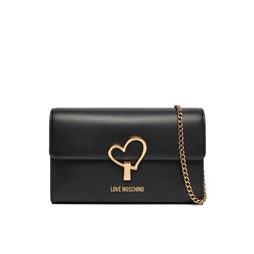 Torebka LOVE MOSCHINO JC4327PP0NKU0000 Czarny ze sklepu eobuwie.pl w kategorii Kopertówki - zdjęcie 186266736
