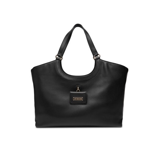 Torebka LOVE MOSCHINO JC4391PP0NKN0000 Czarny ze sklepu eobuwie.pl w kategorii Torby Shopper bag - zdjęcie 186266825