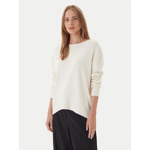Kontatto Sweter 3M0808C Écru Relaxed Fit ze sklepu MODIVO w kategorii Swetry damskie - zdjęcie 186267386