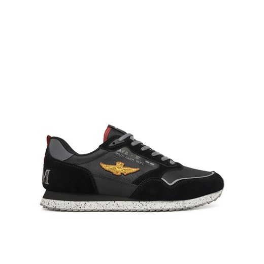 Aeronautica Militare Sneakersy 252SC0288UCT03545 Czarny ze sklepu MODIVO w kategorii Buty sportowe męskie - zdjęcie 186267489
