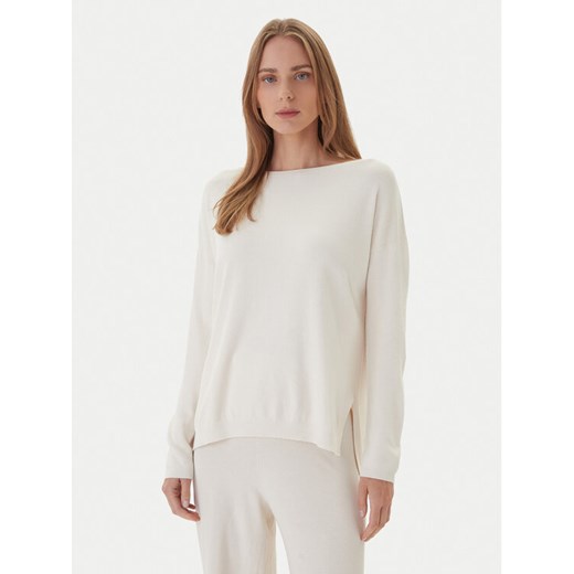 Kontatto Sweter 3M0800C Écru Regular Fit ze sklepu MODIVO w kategorii Swetry damskie - zdjęcie 186267499