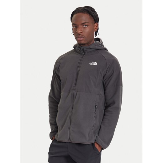 The North Face Polar Glacier NF0A89JJ Szary Regular Fit ze sklepu MODIVO w kategorii Bluzy męskie - zdjęcie 186267507
