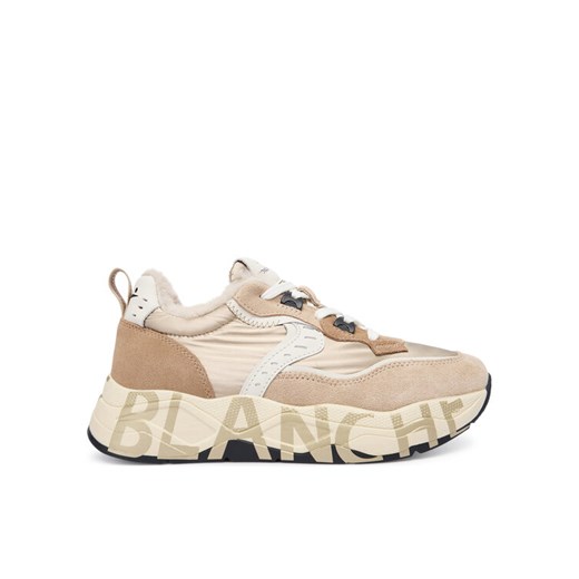 Voile Blanche Sneakersy Club105 FUR. 2019460-03 Beżowy ze sklepu MODIVO w kategorii Buty sportowe damskie - zdjęcie 186267518