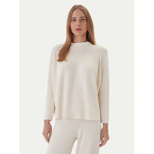 Kontatto Sweter 3M0811C Écru Regular Fit ze sklepu MODIVO w kategorii Swetry damskie - zdjęcie 186267556