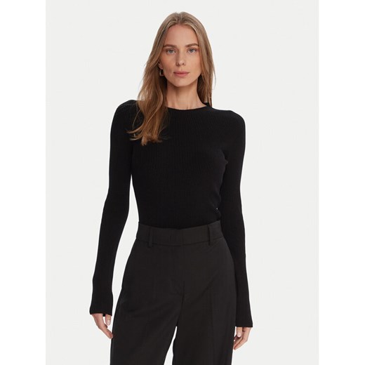 Kontatto Sweter 3M0809C Czarny Slim Fit ze sklepu MODIVO w kategorii Swetry damskie - zdjęcie 186267609
