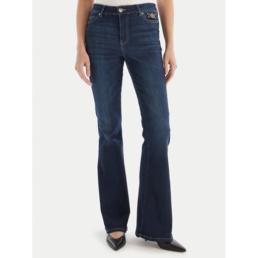 Fracomina Jeansy FP25WVA012D46093 Granatowy Bootcut Fit ze sklepu MODIVO w kategorii Jeansy damskie - zdjęcie 186267678