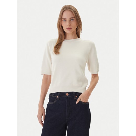 Kontatto Sweter 3M0804C Écru Regular Fit ze sklepu MODIVO w kategorii Swetry damskie - zdjęcie 186267768
