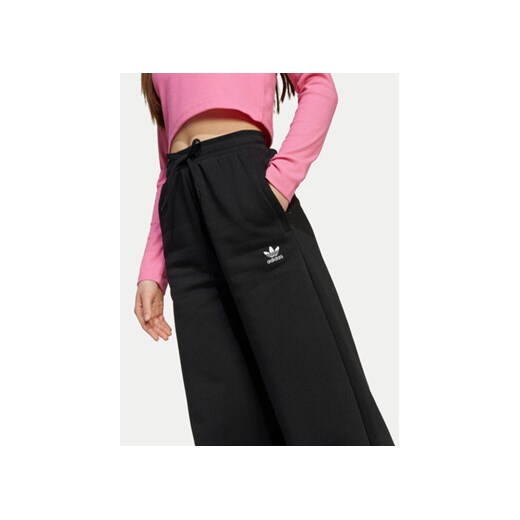 adidas Spodnie dresowe JX2780 Czarny Wide Leg 10_11Y MODIVO