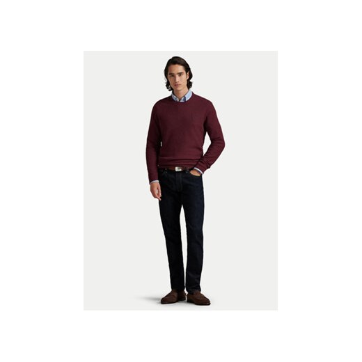 Polo Ralph Lauren Sweter 710918163520 Bordowy Regular Fit Polo Ralph Lauren L MODIVO